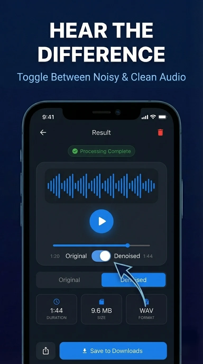 Background Noise Remover screenshot
