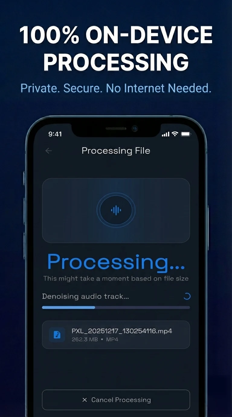Background Noise Remover screenshot